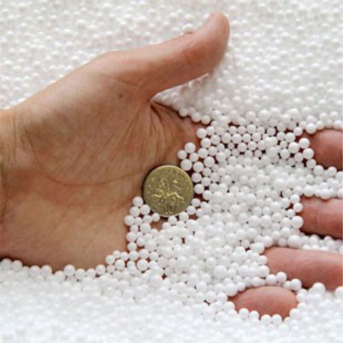 Polystyrene bean bag top - bean, up